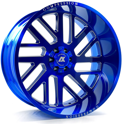 Axe Off-Road 2.7 Candy Blue Milled - Part Number 26148170-76AX2CB Axe Off-Road 2.7 Candy Blue Milled Photo