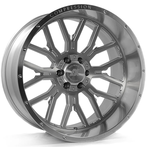 Axe Off-Road 6.1 Silver Brushed W/ Milled Accents - Part Number 261412H-76AX6SM Axe Off-Road 6.1 Silver Brushed W/ Milled Accents Photo