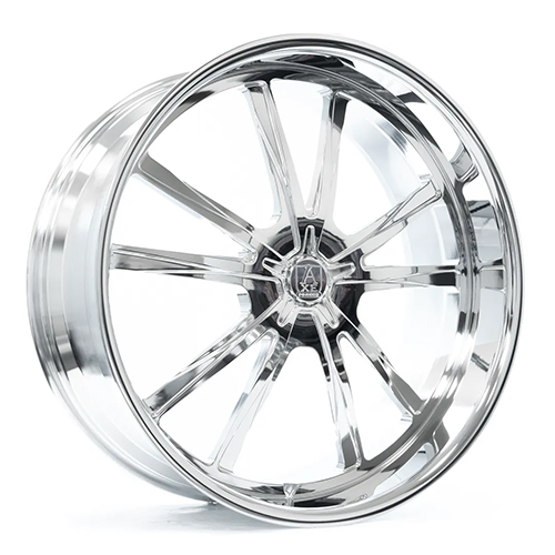 Axe Off-Road Sembrado 5 Lug Fully Polished - Part Number 24105BLANK25S5FP-5x5 Axe Off-Road Sembrado 5 Lug Fully Polished Photo