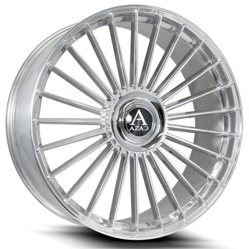 Azad AZ25 Chrome - Part Number AZ25221055112/114.3+40CHROME Azad AZ25 Chrome Photo