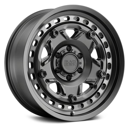 Black Rhino Grange Matte Black W/ Machined Tint Ring - Part Number 1890GRG068180M25 Black Rhino Grange Matte Black W/ Machined Tint Ring Photo