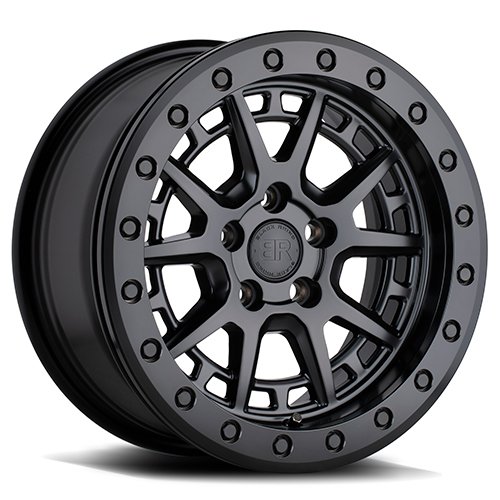 Black Rhino Gravel Beadlock Matte Black - Part Number 1570GRV155100M72 Black Rhino Gravel Beadlock Matte Black Photo