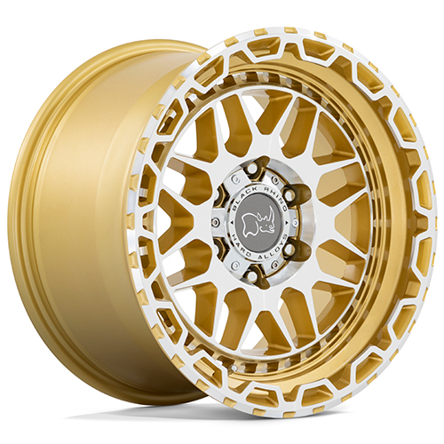 Black Rhino Holcomb Gloss Gold W/ Mirror Cut Face - Part Number 2095HLB-85127L71 Black Rhino Holcomb Gloss Gold W/ Mirror Cut Face Photo