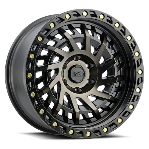 Black Rhino Shredder Matte Black W/ Machined Dark Tint - Part Number 1790SHD-85127M71 Black Rhino Shredder Matte Black W/ Machined Dark Tint Photo