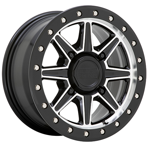 Black Rhino Webb UTV Gloss Black W/ Machined Face Photo