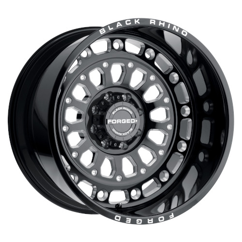 Black Rhino Centurion Gloss Black W/ Milled Spokes - Part Number 2214CNT-68165B22 Black Rhino Centurion Gloss Black W/ Milled Spokes Photo
