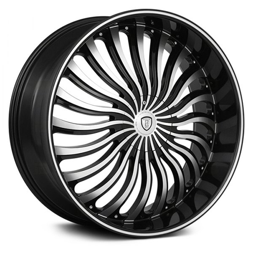 Borghini BW24 Black Machined - Part Number BW24-26930BM Borghini BW24 Black Machined Photo