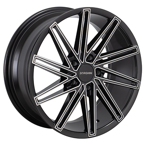 Borghini BW65 Black Milled - Part Number BW65-8865BMW Borghini BW65 Black Milled Photo
