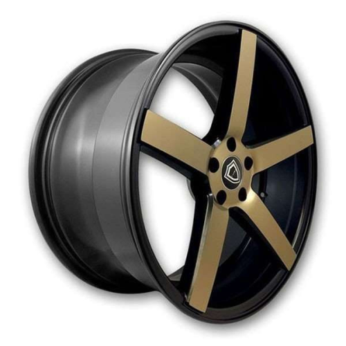 Capri Luxury C5288 Black w/ Bronze Face