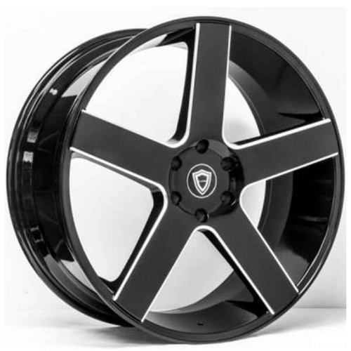 Capri Luxury C5288B Black Milled