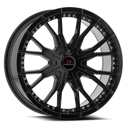 Cavallo CLV-36 Gloss Black - Part Number CLV-36188051121143+35GB Cavallo CLV-36 Gloss Black Photo