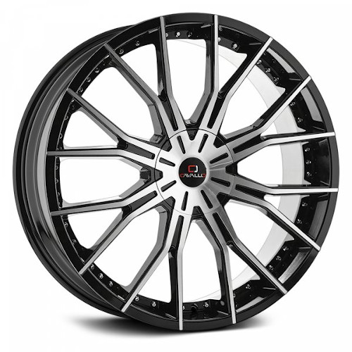 Cavallo CLV-36 Gloss Black W/ Machined Face Photo