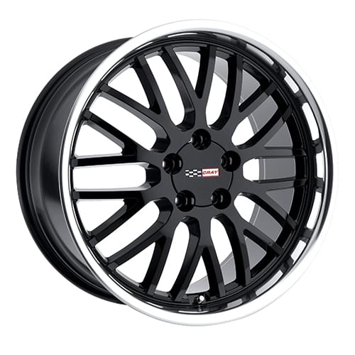 Cray Manta Gloss Black W/ Chrome Lip - Part Number 1805CMA655121B70 Cray Manta Gloss Black W/ Chrome Lip Photo