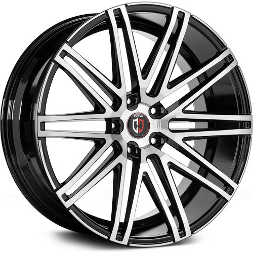 Curva Concepts C48 Black Machined Face - Part Number C48-221051152571BMF Curva Concepts C48 Black Machined Face Photo