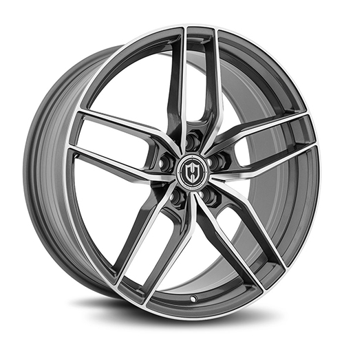 Curva Concepts CFF25 Gun Metal Machine Face - Part Number CFF25-20101124073GMMF Curva Concepts CFF25 Gun Metal Machine Face Photo