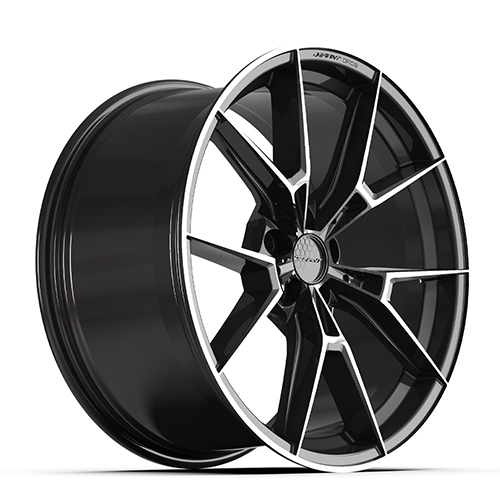 Defiant DF09 Black Machined W/ Tinted Clear - Part Number DF09-20100-5112-35MBT Defiant DF09 Black Machined W/ Tinted Clear Photo