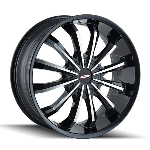 Dip Fusion D40 Gloss Black W/ Machined Face - Part Number D40-2809B Dip Fusion D40 Gloss Black W/ Machined Face Photo