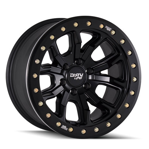 Dirty Life DT-1 9303 Matte Black - Part Number 9303-7981MB Dirty Life DT-1 9303 Matte Black Photo