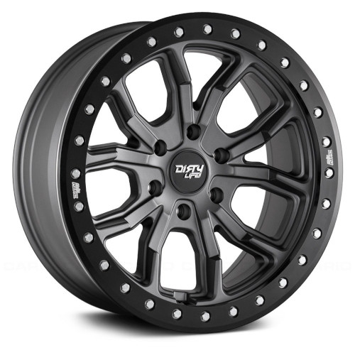 Dirty Life DT-1 Matte Gunmetal - Part Number 9303-7983MGT12 Dirty Life DT-1 Matte Gunmetal Photo
