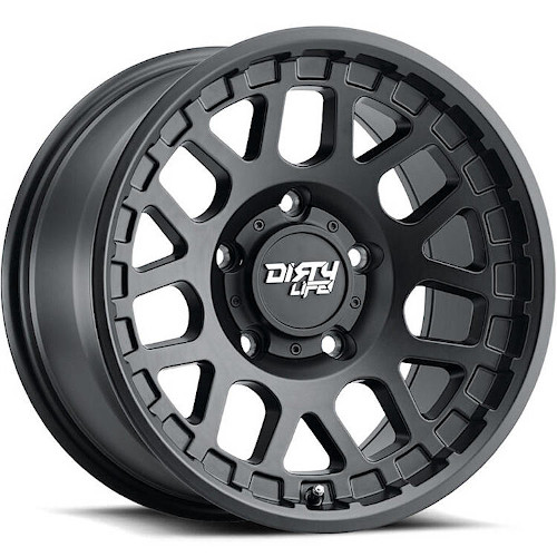 Dirty Life Mesa 9306 Matte Black - Part Number 9306-7973MB12 Dirty Life Mesa 9306 Matte Black Photo