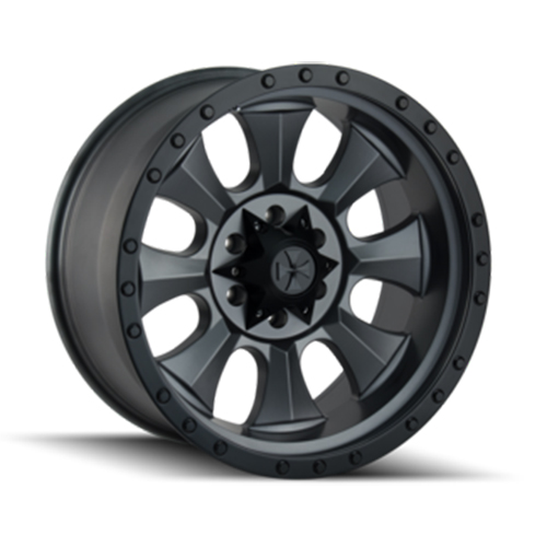 Dirty Life Ironman 9300 Matte Black W/ Beadlock - Part Number 9300-2970MB Dirty Life Ironman 9300 Matte Black W/ Beadlock Photo