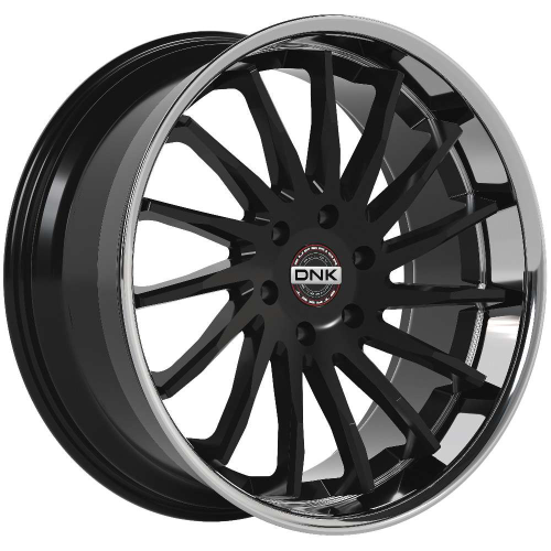 DNK 707 Gloss Black w/ Chrome Lip
