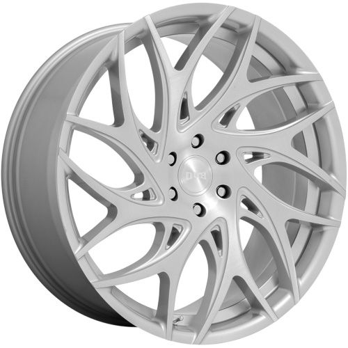 Dub G.O.A.T S261 Silver Brushed Face - Part Number S261229021+35 Dub G.O.A.T S261 Silver Brushed Face Photo