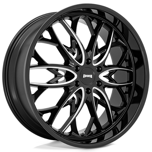 Dub OG S263 Gloss Black Milled - Part Number S263229589+30 Dub OG S263 Gloss Black Milled Photo