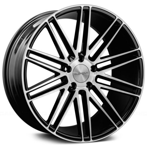 Element EL006 Black With Machined Face