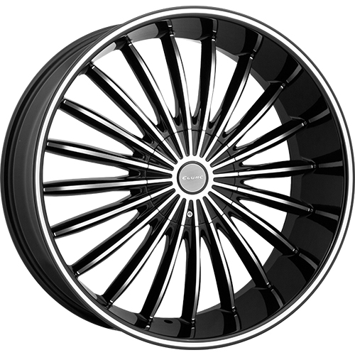 Elure ELR034 Black Machined - Part Number ELR034-2891B Elure ELR034 Black Machined Photo