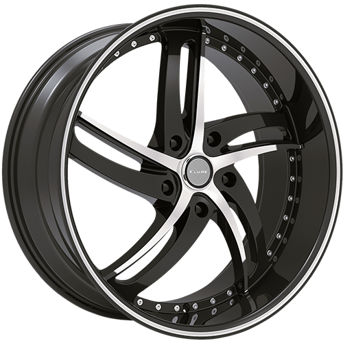Elure ELR048 Black Machined - Part Number ELR048-22964BM Elure ELR048 Black Machined Photo