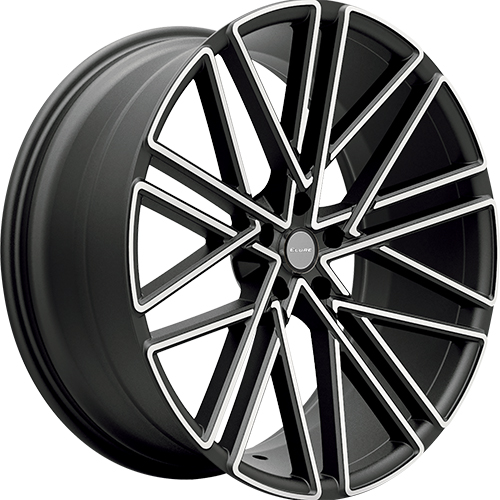 Elure ELR049 Black Machined - Part Number ELR049-22866BM Elure ELR049 Black Machined Photo
