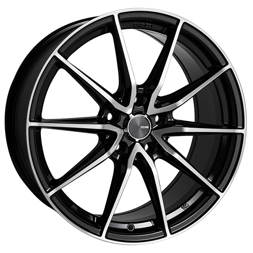 Enkei Draco 509 Black W/ Machined Face - Part Number 509-880-4445BKM Enkei Draco 509 Black W/ Machined Face Photo