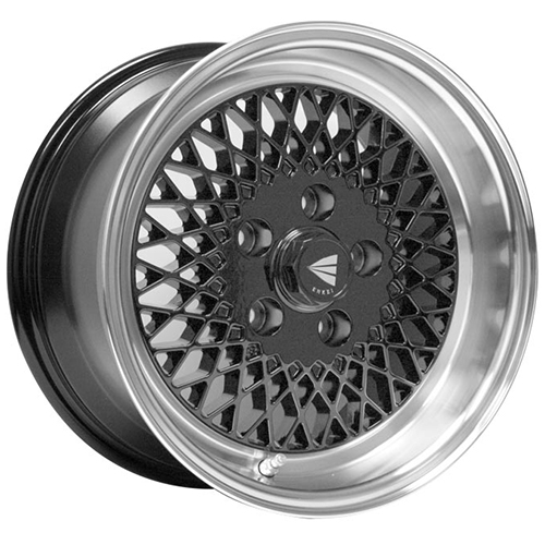 Enkei Enkei92 465 Black W/ Machined Lip - Part Number 465-580-4825BK Enkei Enkei92 465 Black W/ Machined Lip Photo