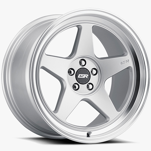 ESR CR5 Hyper Silver W/ Machined Lip - Part Number 89511122 CR5HS-ML ESR CR5 Hyper Silver W/ Machined Lip Photo