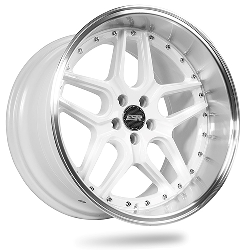 ESR CS15 Gloss White Machined Lip - Part Number 88551235 CS15WHT-ML ESR CS15 Gloss White Machined Lip Photo