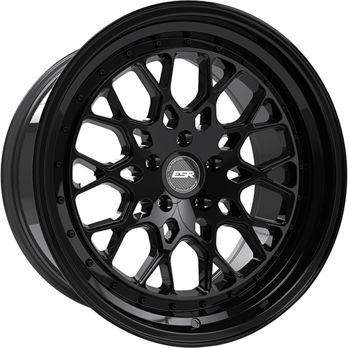 ESR CS3 Gloss Black - Part Number 99551422 CS3GBLK 5X110 ESR CS3 Gloss Black Photo