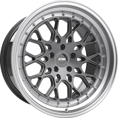 ESR CS3 Matte Graphite W/ Machined Lip - Part Number 90552022 CS3MGR-ML ESR CS3 Matte Graphite W/ Machined Lip Photo