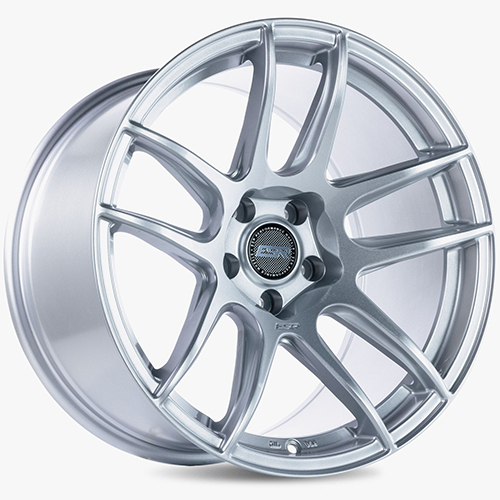 ESR CS8 Hyper Silver W/ Machined Lip - Part Number 99511135 CS8HS 5X120 ESR CS8 Hyper Silver W/ Machined Lip Photo