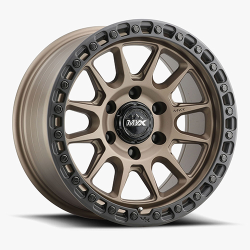 ESR VX12 Matte Bronze Face W/ Matte Black Outer Ring & Black Bolts - Part Number 09063518 VX12MBRNZ ESR VX12 Matte Bronze Face W/ Matte Black Outer Ring & Black Bolts Photo