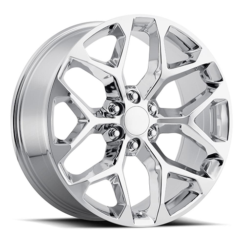 Factory Reproductions FR 59 Chevrolet Truck Snowflake Chrome - Part Number 59290246501 Factory Reproductions FR 59 Chevrolet Truck Snowflake Chrome Photo