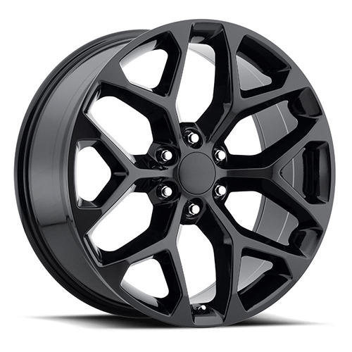 Factory Reproductions FR 59 Chevrolet Truck Snowflake Gloss Black - Part Number 59290246502 Factory Reproductions FR 59 Chevrolet Truck Snowflake Gloss Black Photo