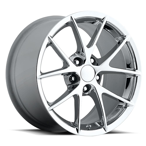 Factory Reproductions FR 18 C6 Z06 Corvette Chrome - Part Number 18885563401 Factory Reproductions FR 18 C6 Z06 Corvette Chrome Photo