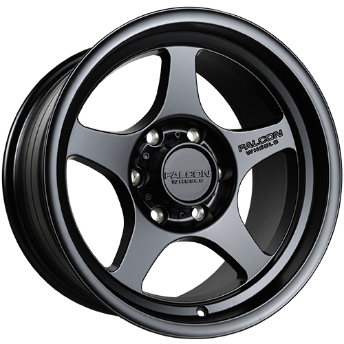 Falcon Wheels T2 Matte Black - Part Number T2-7983-0-MBK Falcon Wheels T2 Matte Black Photo