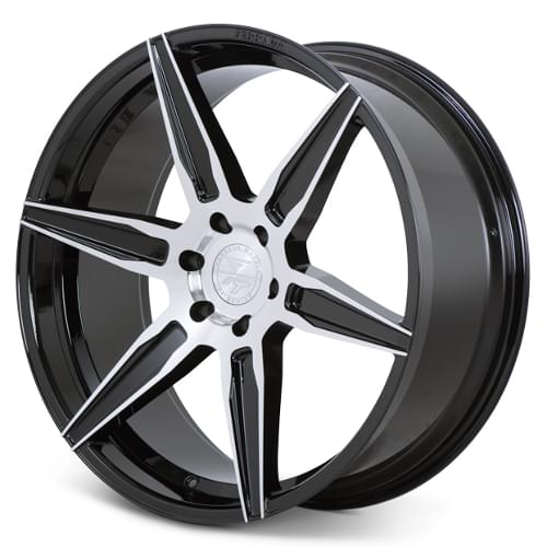 Ferrada FT2 Black W/ Machined Face - Part Number FT2221055112MA40 Ferrada FT2 Black W/ Machined Face Photo