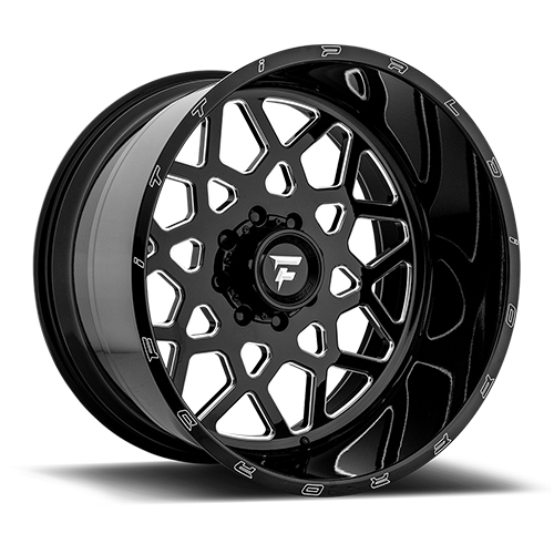 Fittipaldi Offroad FTF11 X-Trail Black W/ Milled Spokes - Part Number FTF11-22146139N76BM Fittipaldi Offroad FTF11 X-Trail Black W/ Milled Spokes Photo