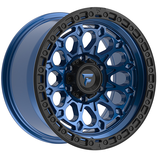 Fittipaldi Offroad FT101 Gloss Blue W/ Black Ring - Part Number FT101-17906135N12BLB Fittipaldi Offroad FT101 Gloss Blue W/ Black Ring Photo