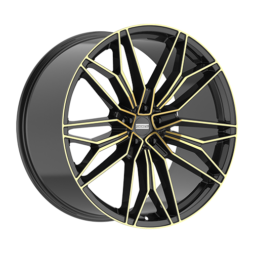 Fondmetal STC-23 Gloss Black W/ Gold Machined Tint