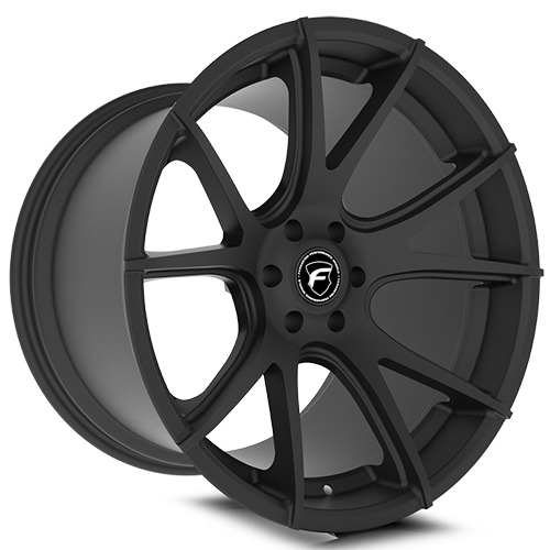 Forgestar F22 CF5V Satin Black - Part Number F22200565P40 Forgestar F22 CF5V Satin Black Photo