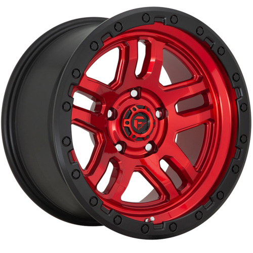 Fuel Offroad Ammo D732 Candy Red Black Bead Ring - Part Number D73220908450 Fuel Offroad Ammo D732 Candy Red Black Bead Ring Photo